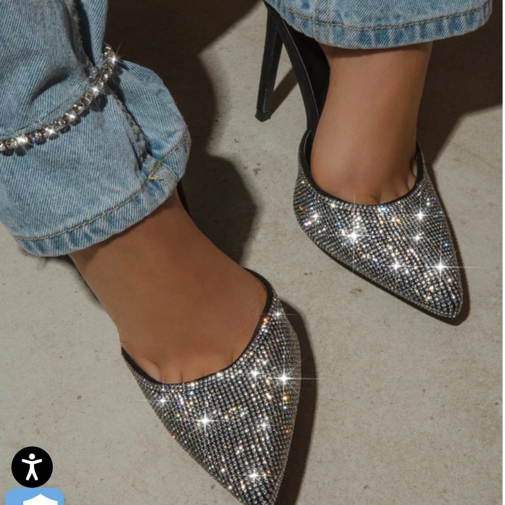 Miss lola heels, brand new never worn heel height is approximately 4.5 inches